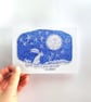 Fairytale Hare Card - READY TO SHIP - Image 2