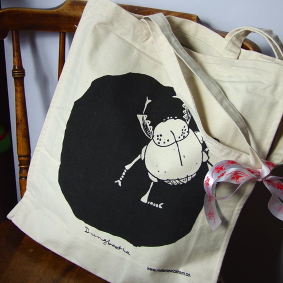 Canvas Tote Bag - Dungbeetle