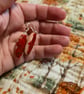 Serial killer trophy Vulva earrings - Image 3