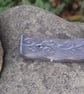 Hand Forged Steel Incense Holder - Celtic Vine Floral Incense Stick Holder - Image 2