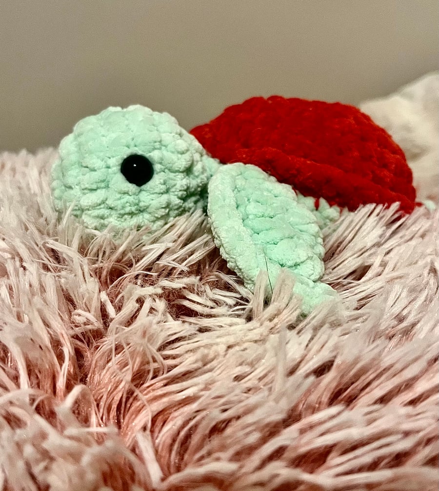 Amigurumi Christmas Turtle