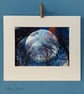 Photograph -Fine Art - Moon with Trees - Image 1