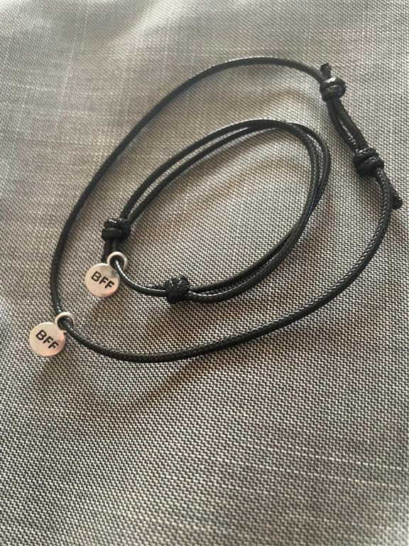 Vegan Leather Adjustable BFF Friendship Bracelet