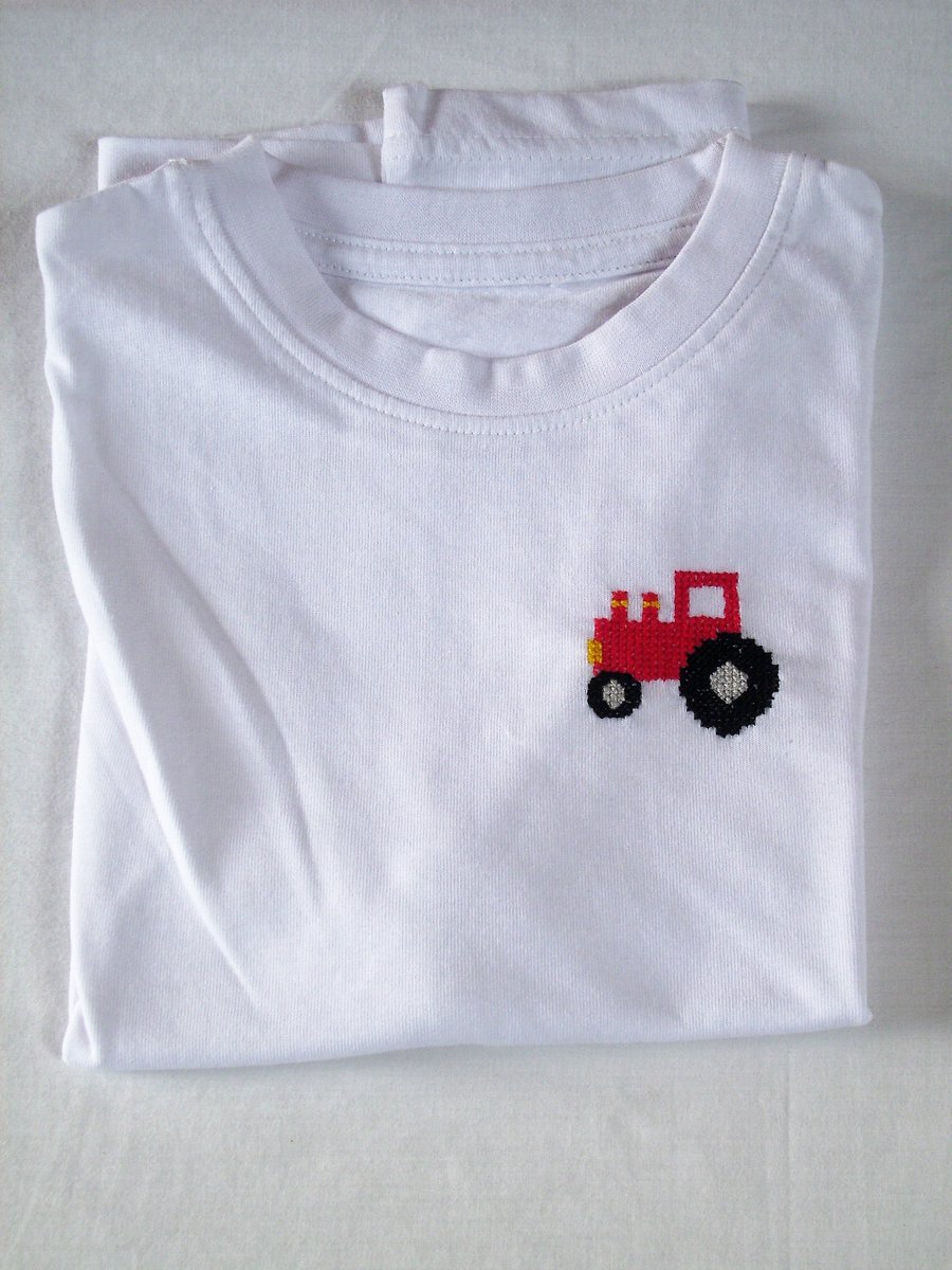 Tractor T-shirt Age 4