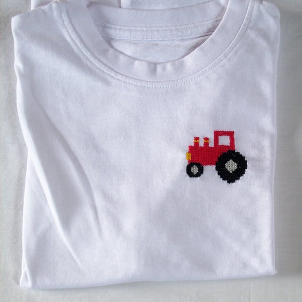 Tractor T-shirt Age 4