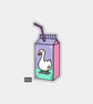 Funny Vinyl Sticker For Adults - Goose Juice Box