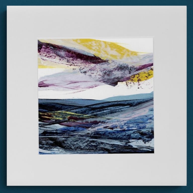 Perfectly Imperfect ‘Rays of Joy’ Mini Mounted Seascape Print 85