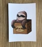 A6 Animal Post Card (White Background) - Image 1