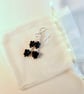 White Zircon & Crystal Butterfly Earrings - Handmade Birthday Gift, Aries, April - Image 10