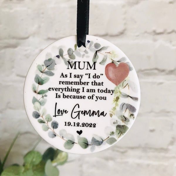 Personalised Mother of the bride gift, Mother of the groom gift, 