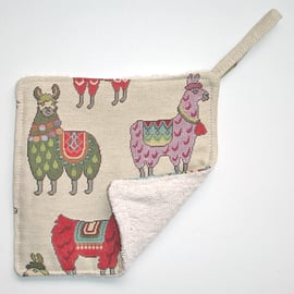 Pot Holder Llama Potholder Kitchen Grab Mat Pad Alpaca Kitchen