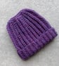 KNITTING PATTERN PDF Messy Ponytail Hat - Image 3