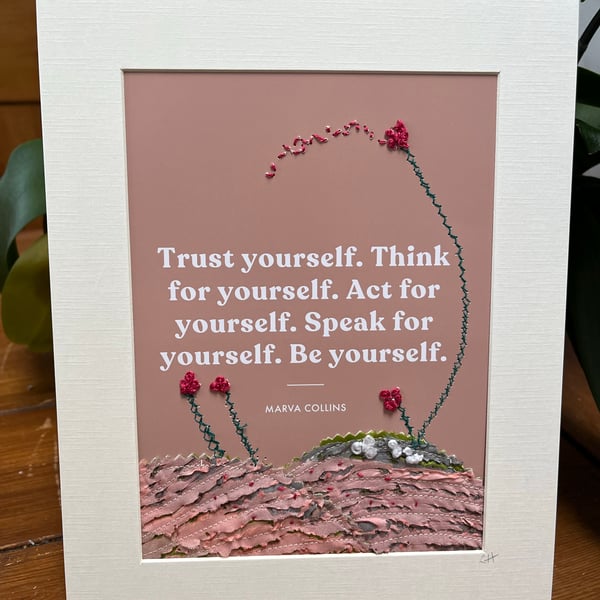 "Trust Yourself"