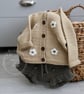 Hand-Knitted Baby Cardigan & Shorts Set. Size 6-9 months  - Image 1