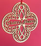 'Grace & Peace' decoration (medium)