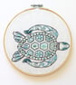 Turtle Embroidery Kit - Hand Embroidery Kit - Image 2