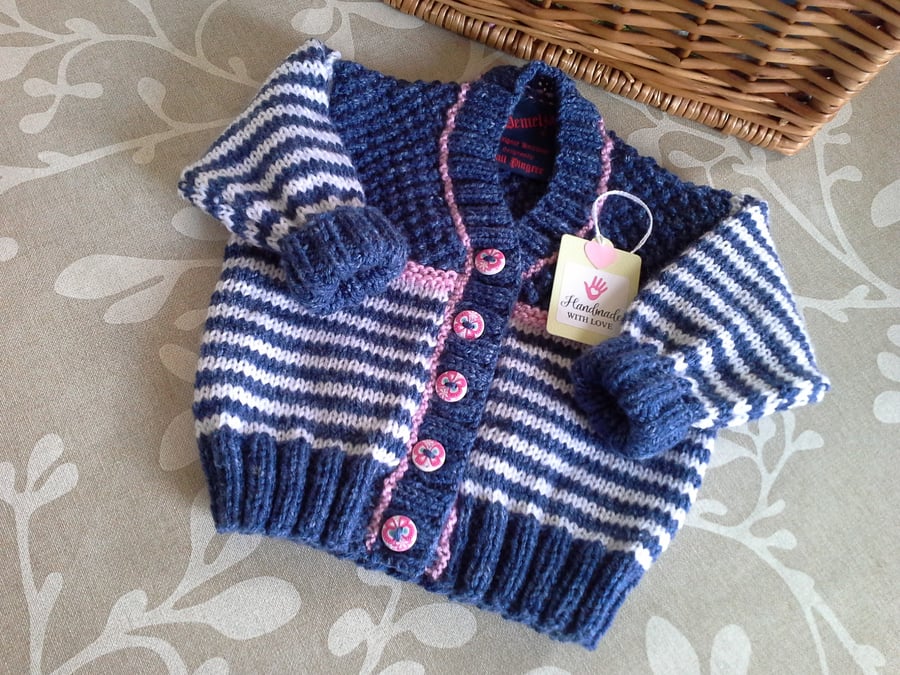 Baby Girl's Cardigan 6-12 months