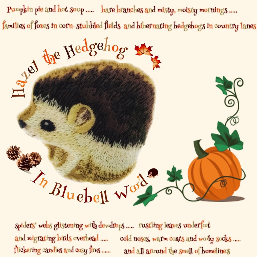 Reduced - Hazel the Hedgehog from Bluebell Wood 