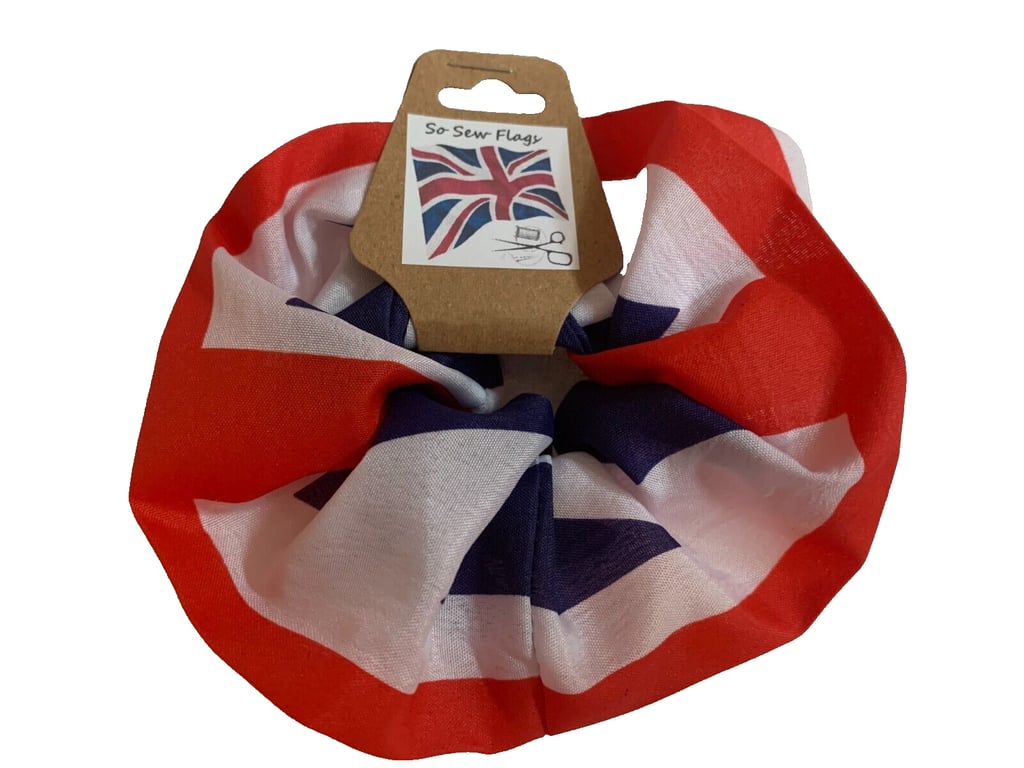 Kings Colours Flag Hair Scrunchie Scrunchies Accessory Band Elastic