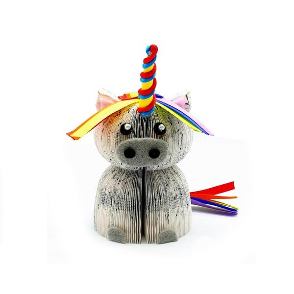 Unicorn Ornament Book Gift
