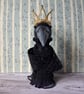 The Crow Queen large peg doll. - Image 2