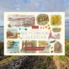 2025 Sketchbook Calendar Cornwall