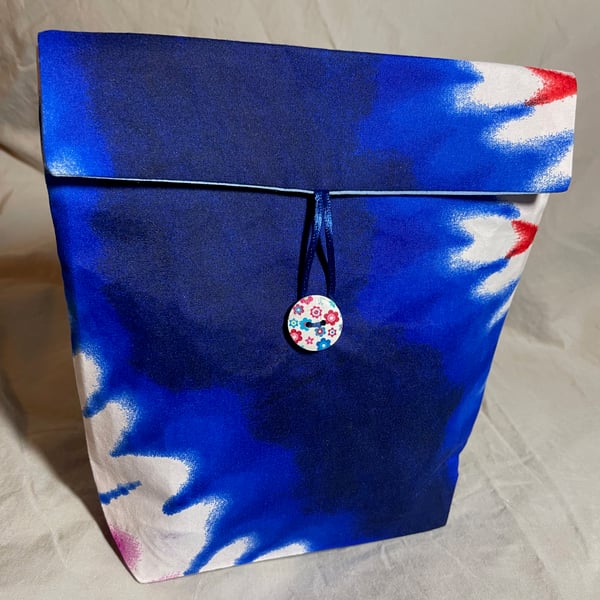 Fabric storage bag or gift bag, medium