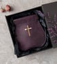 Personalised Leather Rosary Case – Handmade Catholic Rosary Pouch - Image 6
