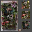 Little Tykes in the Enchanted Forest (Diorama) OOAK Light up