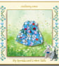 Flowers and Strawberries Dress to fit the Pip Squeaks and Cotton Tails 