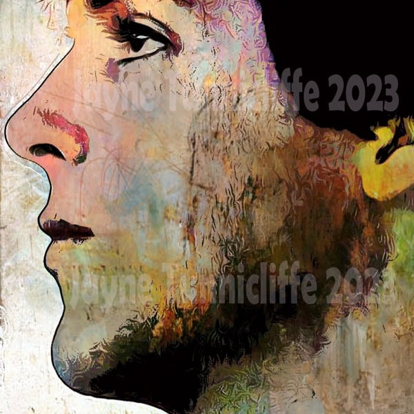 Paul McCartney 12 x 8 inch full colour ltd edition numbered art print