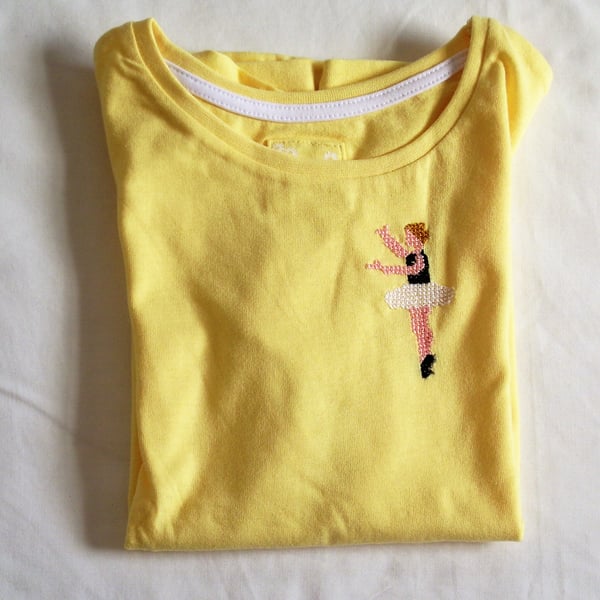 Ballerina T-shirt Age 4-5