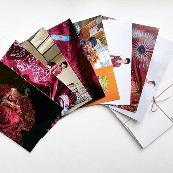 The Red Dress Postcard Selection