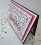 Sending You a Little Sparkle – Handmade Greeting Card - Image 3