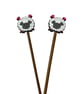 Stitch stoppers for knitting needles in dragon and animal shapes , silicone - Image 7