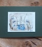 ' Girl in nature ' limited edition hand printed print - Image 10