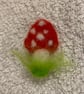Toadstool brooch - Image 1