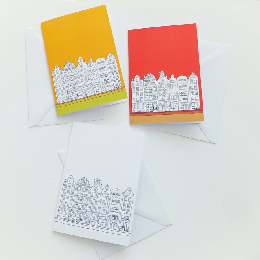 Bright Amsterdam Cards, Blank Cards, Greeting Cards