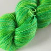 SALE Glowworm - Silky baby alpaca laceweight yarn