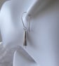 April Showers Sterling Silver Long Raindrop Earrings