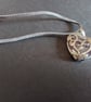 Amethyst pendant. Leather strap. Ref 515 - Image 2