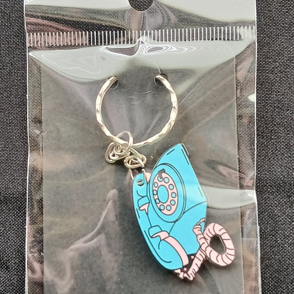 Retro keyring 