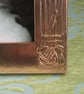 Handmade Copper Photo Frame, Mackintosh Style - Image 4