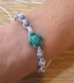 Boho Sea Turtle Bracelet,Cute Coastal Jewellery Gift,Surf Jewellery (STK-0011)