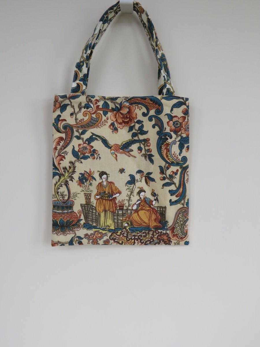  Small bag with Japanese print