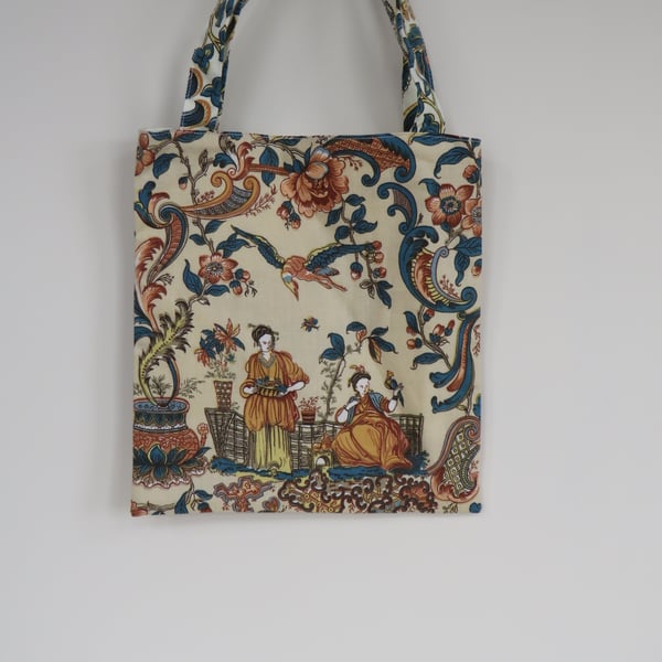  Small bag with Japanese print