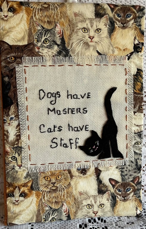 A true message for a cat lover