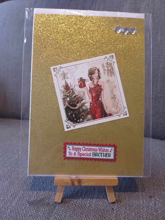 Christmas Party Handmade Card 