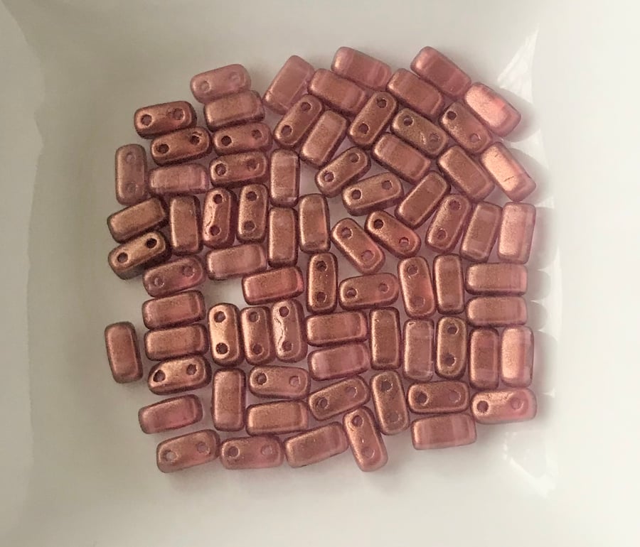 CzechMates Brick Beads - Halo Cherub - 50 Beads
