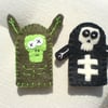 Set of Horror Finger Puppets